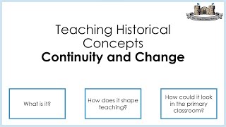 Continuity and Change