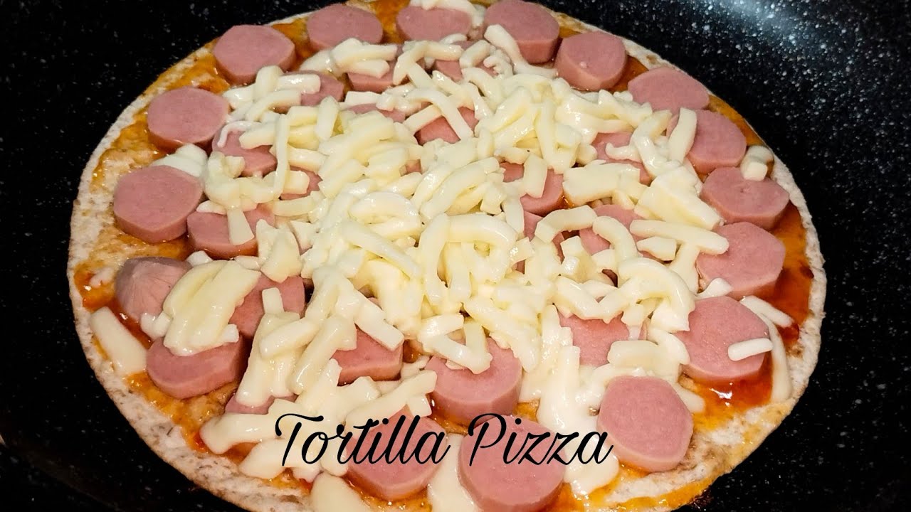 5-Minute Skillet Tortilla Pizza • Bread Booze Bacon