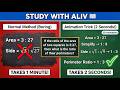 Mensuration Area & Perimeter Tricks | Solve in 2 Seconds 🔥