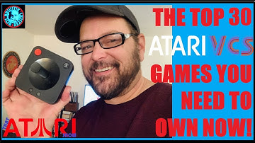 That Atari Show # 45: "Top 30 Atari VCS Games You Need To Own Now!" (Gameplay & Overview)