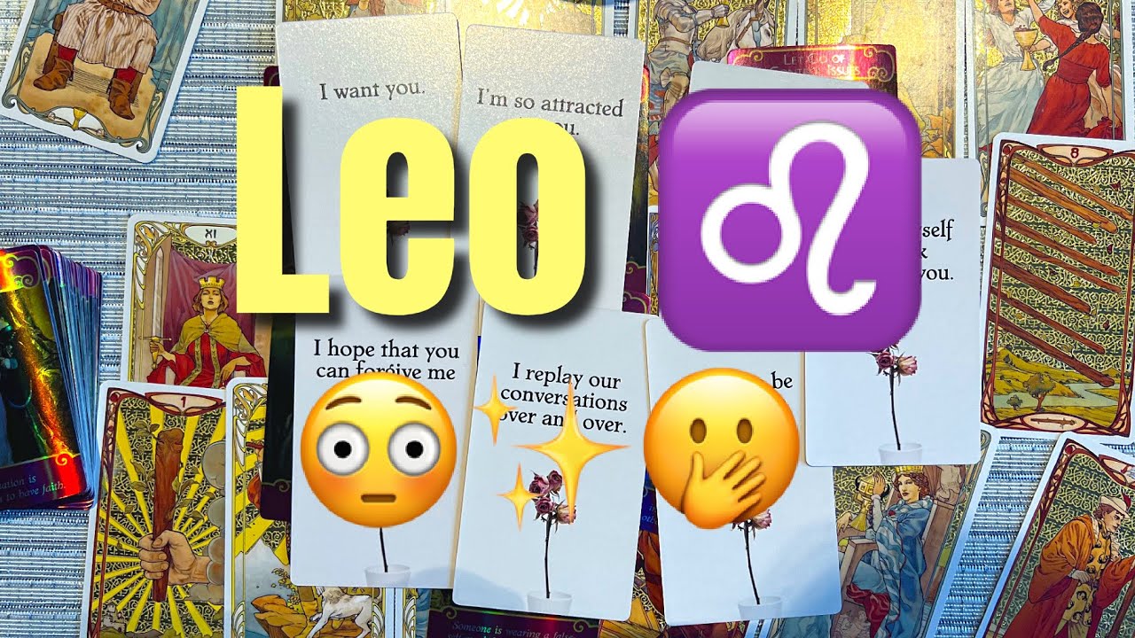 LEO ♌️ | messages so STRONG, the cards start moving on their own at the end 😳💥