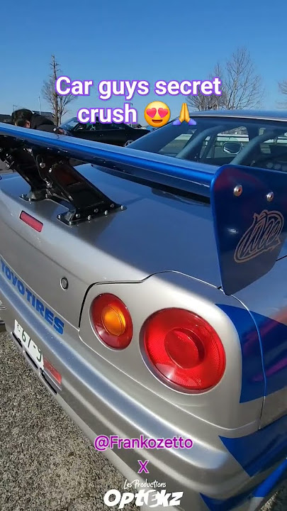 2F2F R34 replica 😍 #paulwalker #2fast2furious #fastandfurious #nissan #r34 #skyline #jdm #rb26 #gtr