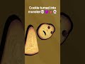 cookie turned into monster👻👹💀😈 #monster #cookie