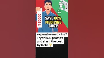 💊 AI Hack to Save 80% on Medicines! 🤯 | Stop Wasting Money