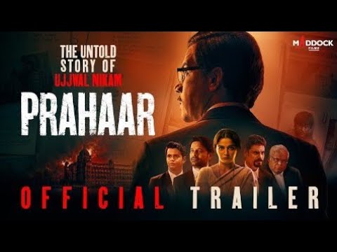 Prahaar: The Untold Story of Ujjwal Nikam |Official Trailer | Rajkummar R |Wamiqa Gabbi |16th Oct