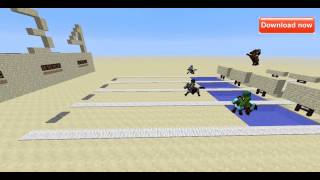 -Minecraft- Horse Racing map 1.6 Trailer screenshot 5