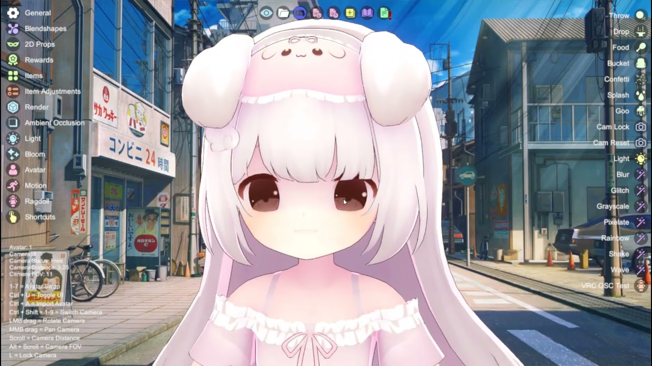 Vtuber Plus Pubby 3D model test