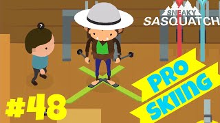 The PRO SKIS Are AMAZING! - Sneaky Sasquatch Episode 48