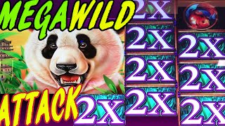 ★★ MEGAWILD MULTIPLIERS - HUGE WIN ★★ FIRST SPIN BONUS - IGT SLOT MACHINE - PANDA PALACE