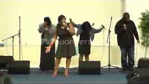 Saunya Clayborn at The PraiseFEST 2013 "The War Cry'