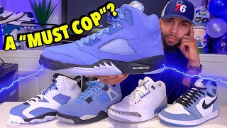 The Air Jordan 5 University Blue Was a MUST COP & Here’s WHY! 1st DSG App W