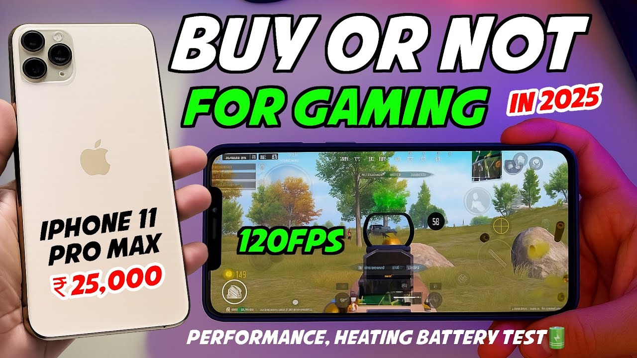 iPhone 11 Pro Max in 2025 🔥 Still Good for 120FPS Gaming? PUBG | BGMI | COD Mobile Test
