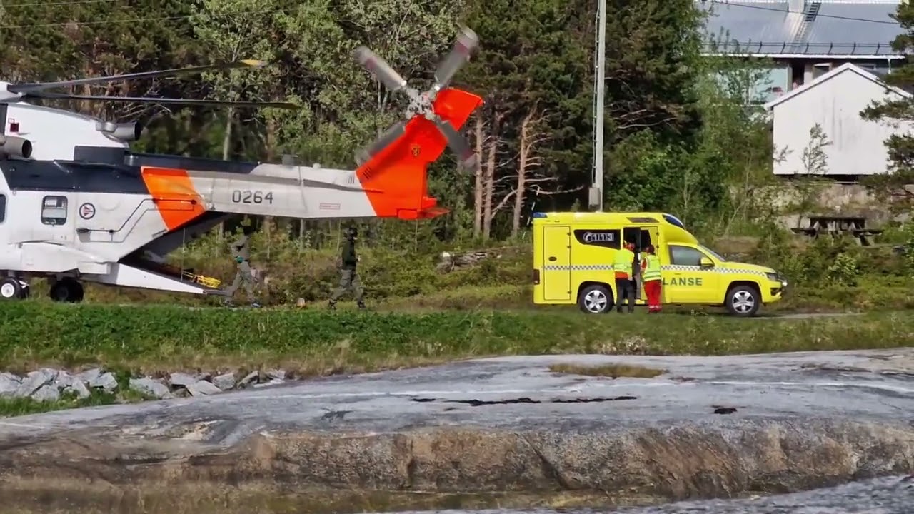 SAR Queen på oppdrag, Innhavet, Hamarøy 10.06.23