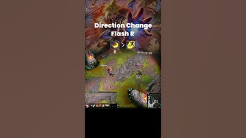 Ezreal flash Ult trick for confusing the enemy #shorts #leagueoflegends #lol