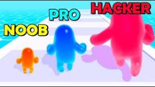 NOOB vs PRO vs HACKER in Join Blob Clash 3D