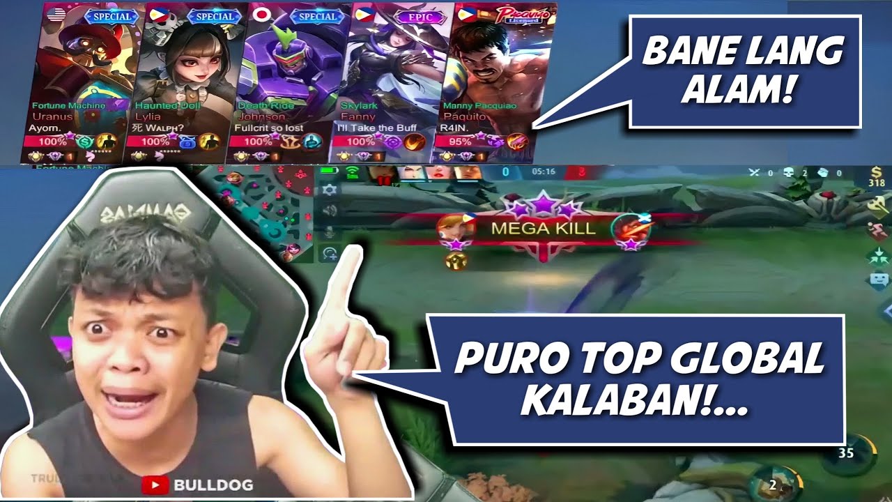 BULLDOG DI NAKAPALAG SA MGA TOP GLOBAL NA KALABAN