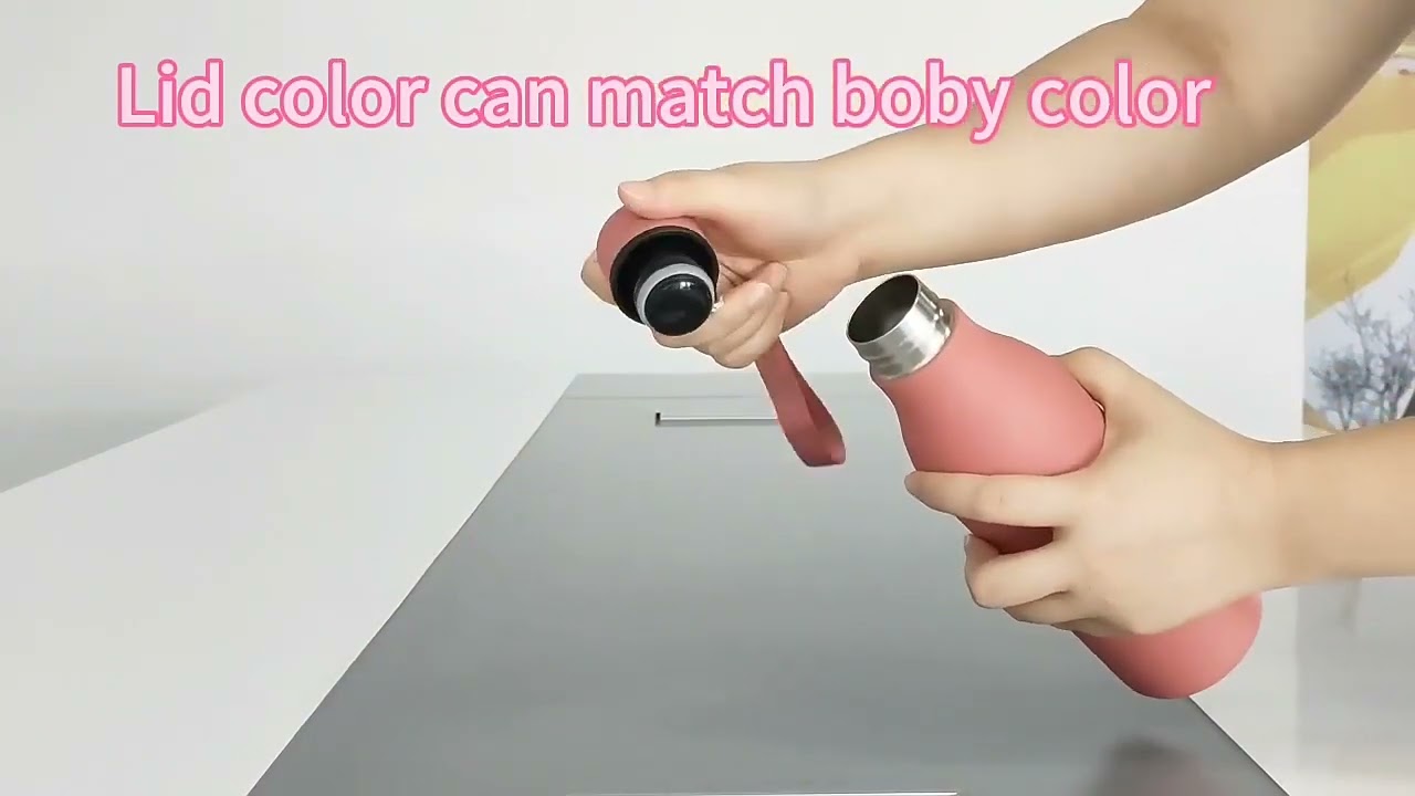 17oz Sport Water Bottle, Stainless Steel Insulated Water Bottles BPA Free Double Wall Water Bottle