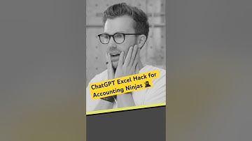 This ChatGPT Excel Trick Changes Everything 🔥📊 (Lazy Accounting Hack 😎)