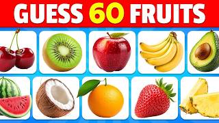 Information Guess the Fruit in 3 Seconds 🍍🍓🍌 | 50 Different Types of Fruit Guide