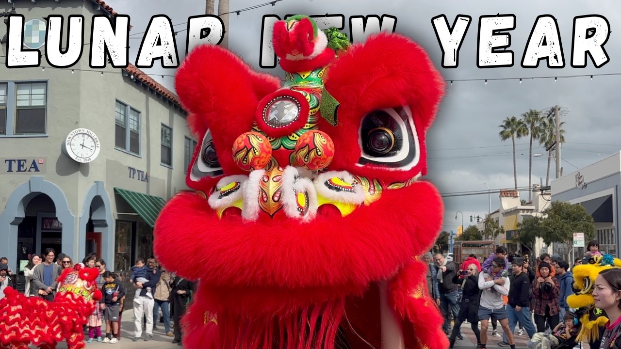 Lunar New Year 2026 Lion Dance in Millbrae
