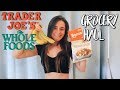 VEGAN TRADER JOES + WHOLE FOODS HAUL