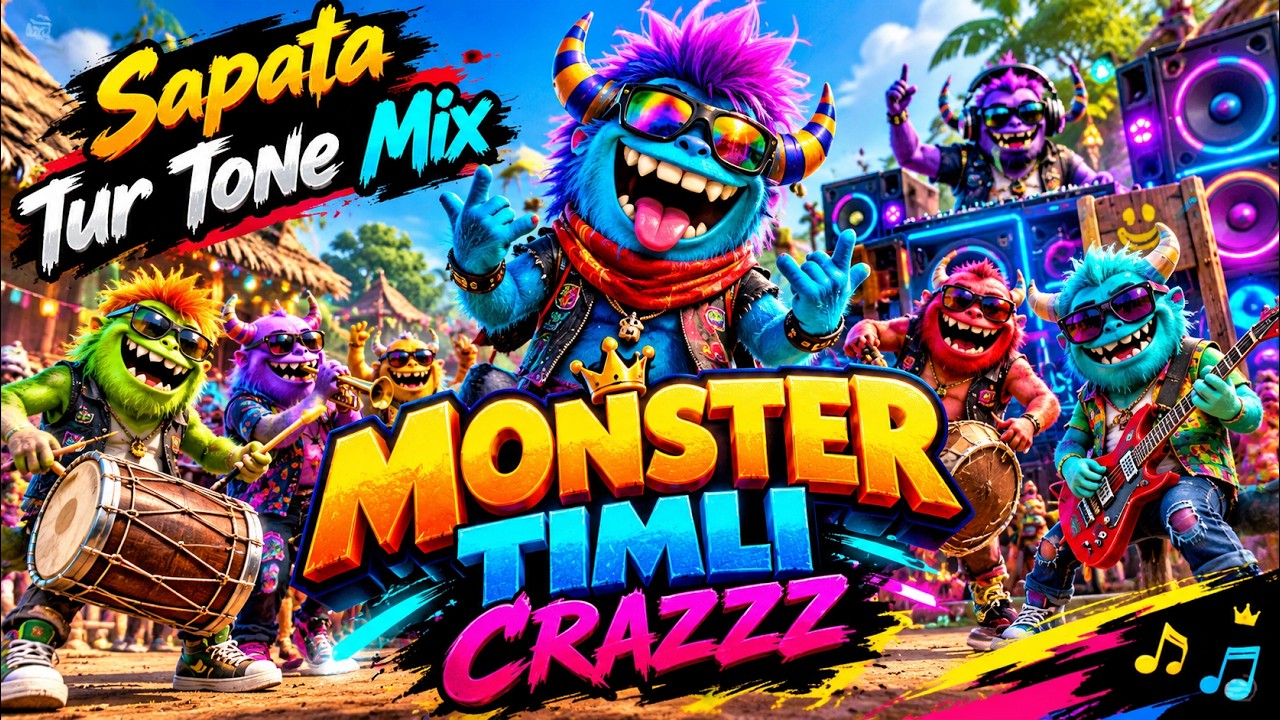 Sapata Tur Tone Mix | Monster Timli Crazzz 🤪🔥 | Crazy Monster