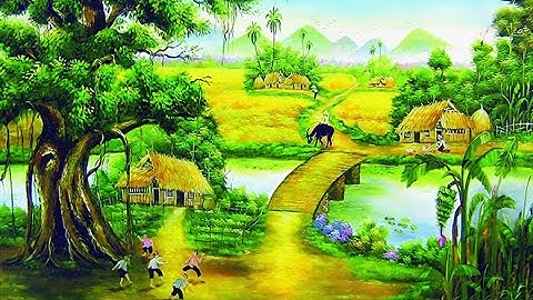 50 Mẫu Tranh 3D Vải Lụa Tranh Vẽ Sơn Dầu Mới Nhất p7 - Giá Tốt Nhất Sài Gòn