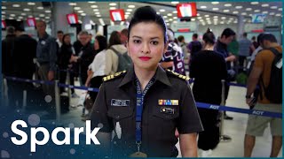 Thailand's Toughest Immigration Officers | Bangkok Airport | Spark