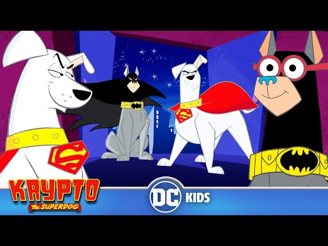 Krypto The Superdog | The Best Krypto And Bat-Hound Moments | @dckids​