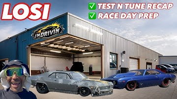 Test N Tune Day Recap & Getting our 1/10 Losi 22s No Prep RC Drag Race Cars Race Day Ready