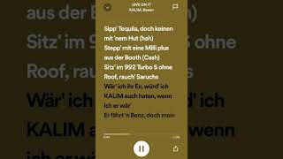 KALIM, Bawer - 5IVE ON IT (Lyrics)