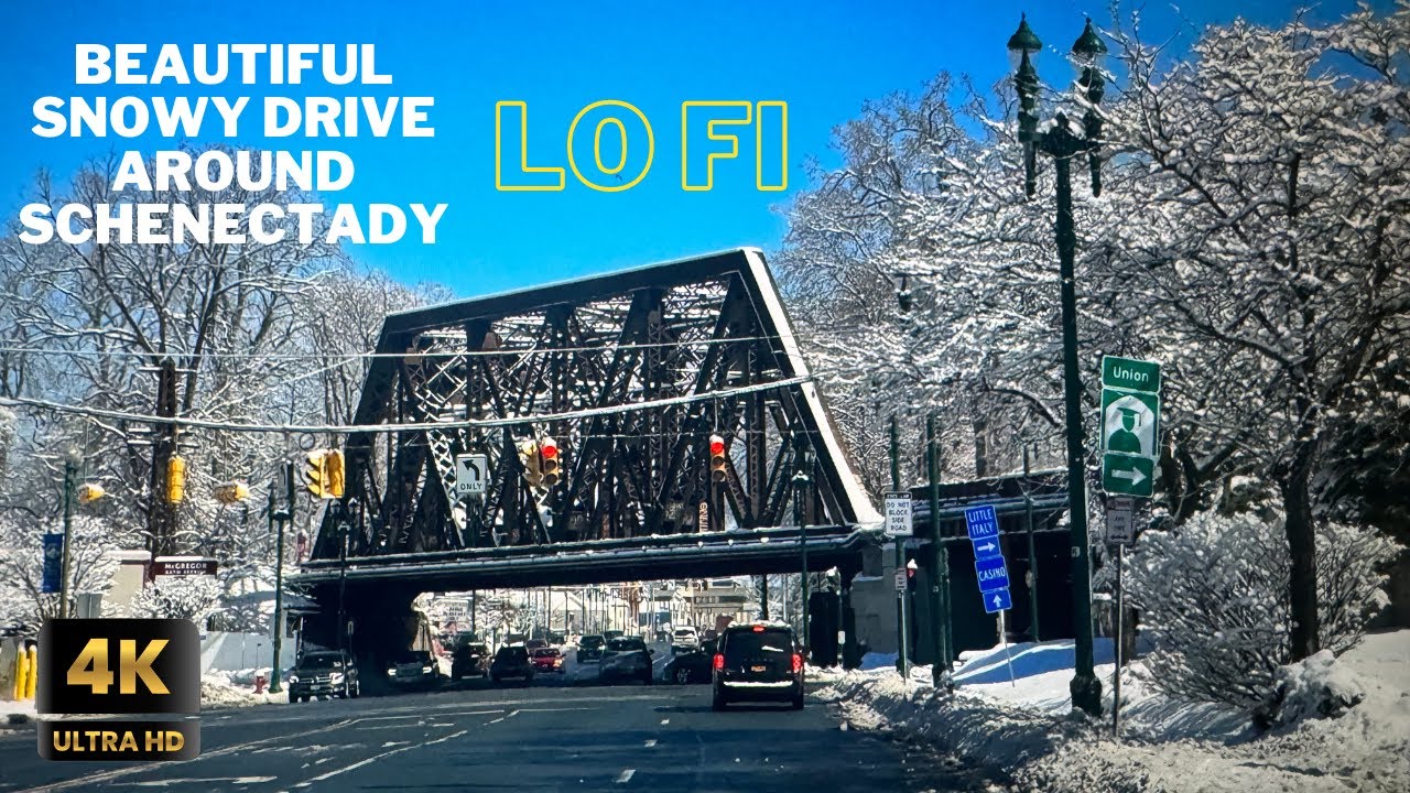 2024- Day After The Snow Storm In Schenectady - YouTube