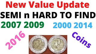 Bago Presyo Semi At Hard To Find - 10 Piso Coins - Value Update - November 2020