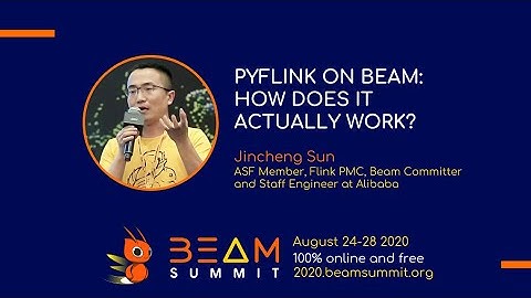 PyFlink on Beam: How does it actually work?