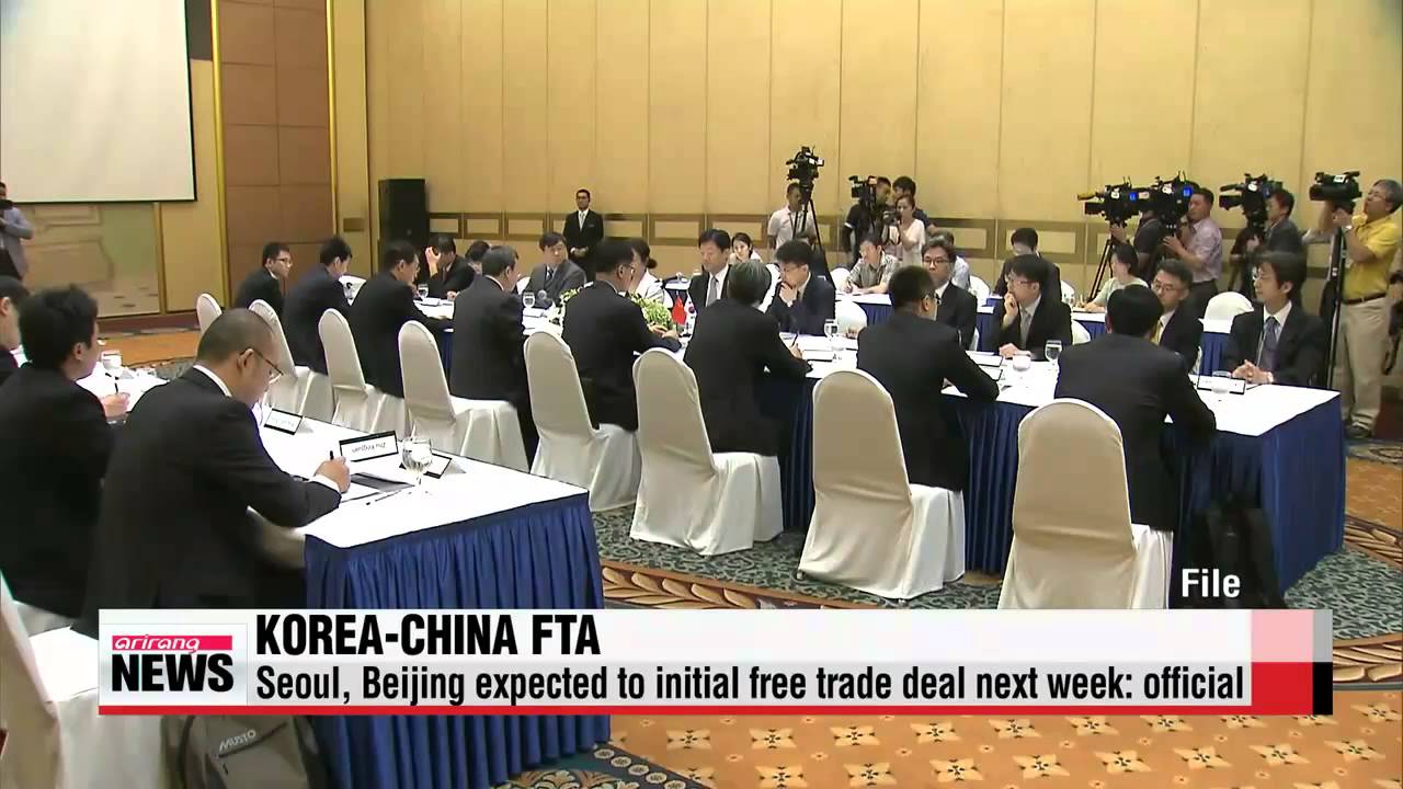 S. Korea, China expected to initial free trade deal next week: official ...
