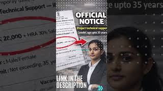 ₹28,000 salary💰+ HRA allowances | Project Technical Support💻 |Bachelor &amp; Master Degree 🎓#job #reels