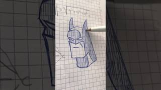 Drawing Batman in a boring class 🔥 ✨️ #shortvideo #art #artist #drawing #shorts