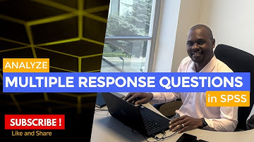 How to Run Multiple Response Analysis in SPSS | Step-by-Step Guide | With Turnwait Michael 
