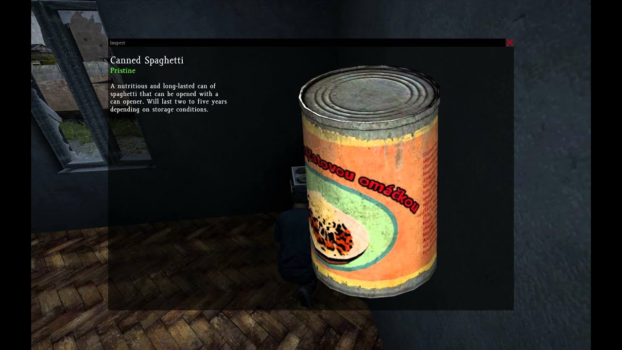 DayZ Canned Spaghetti (Pristine) YouTube