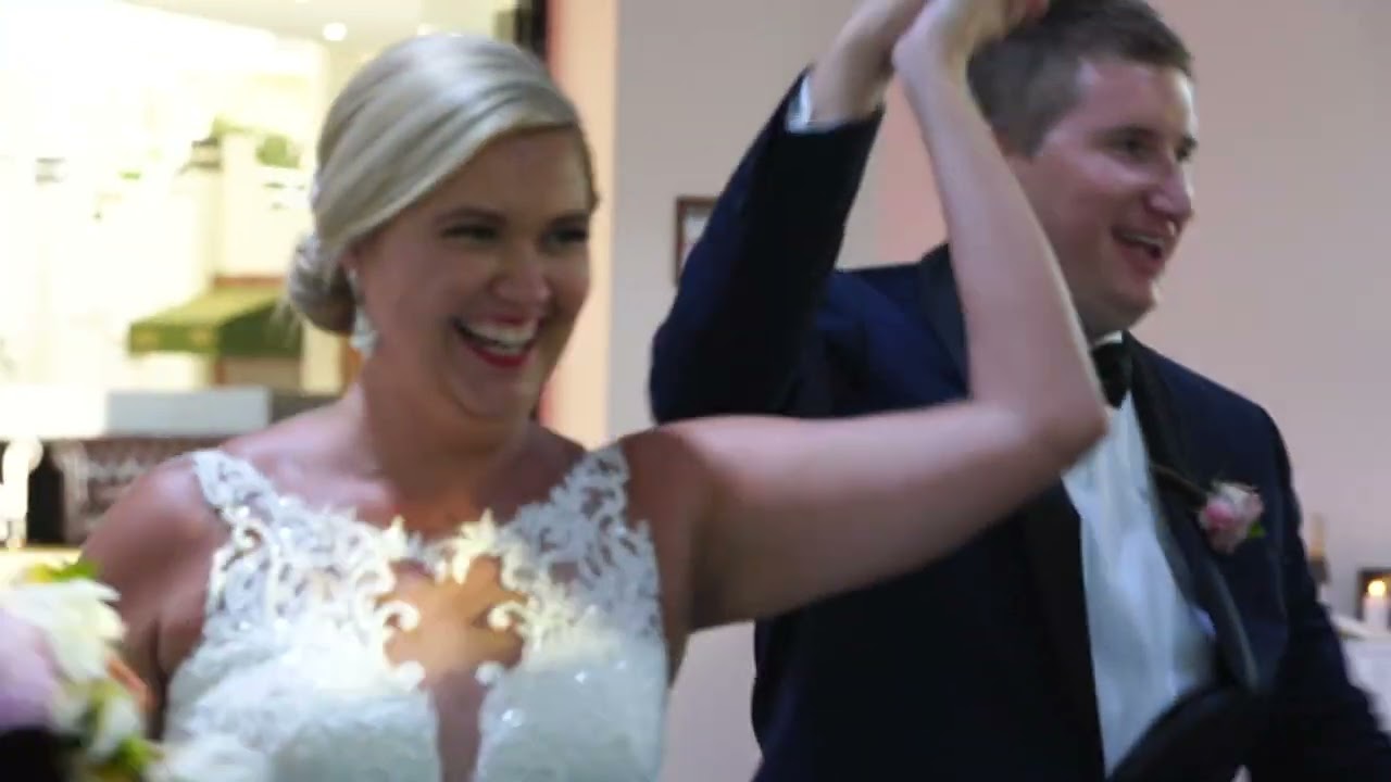 Holly & Brian wedding film still