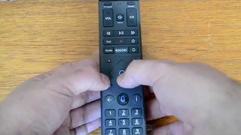 Rogers Ignite Remote setup pairing  XR15 code search correct instructions