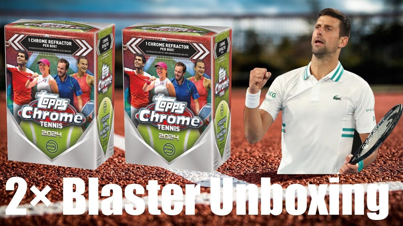Autogramm gezogen😱|Topps Chrome Tennis 2024 - 2x Value Box Unboxing!