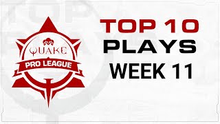 Quake Pro League - TOP 10 PLAYS - Week 11 screenshot 5