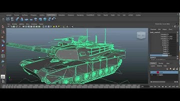 TANK RIG IN MAYA