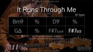 It Runs Through Me (Tom Misch) : Backing Track