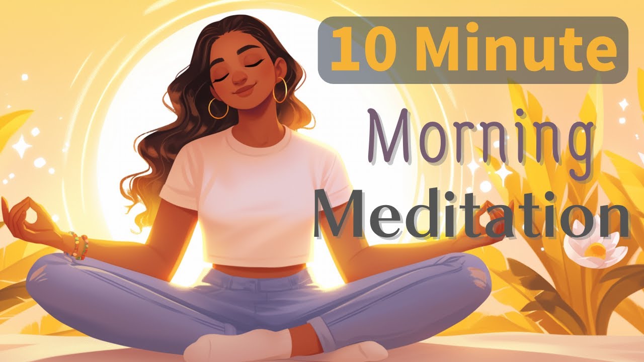 10 Minute Guided Morning Meditation for Positive Energy: Start Your Day ...