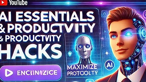 "AI Productivity Hacks: Essential Tools to Work Smarter & Boost Efficiency!"