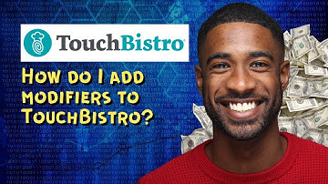 How do I add modifiers to TouchBistro