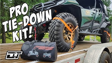 The Most versatile and Secure ATV/UTV Tie-Down System
