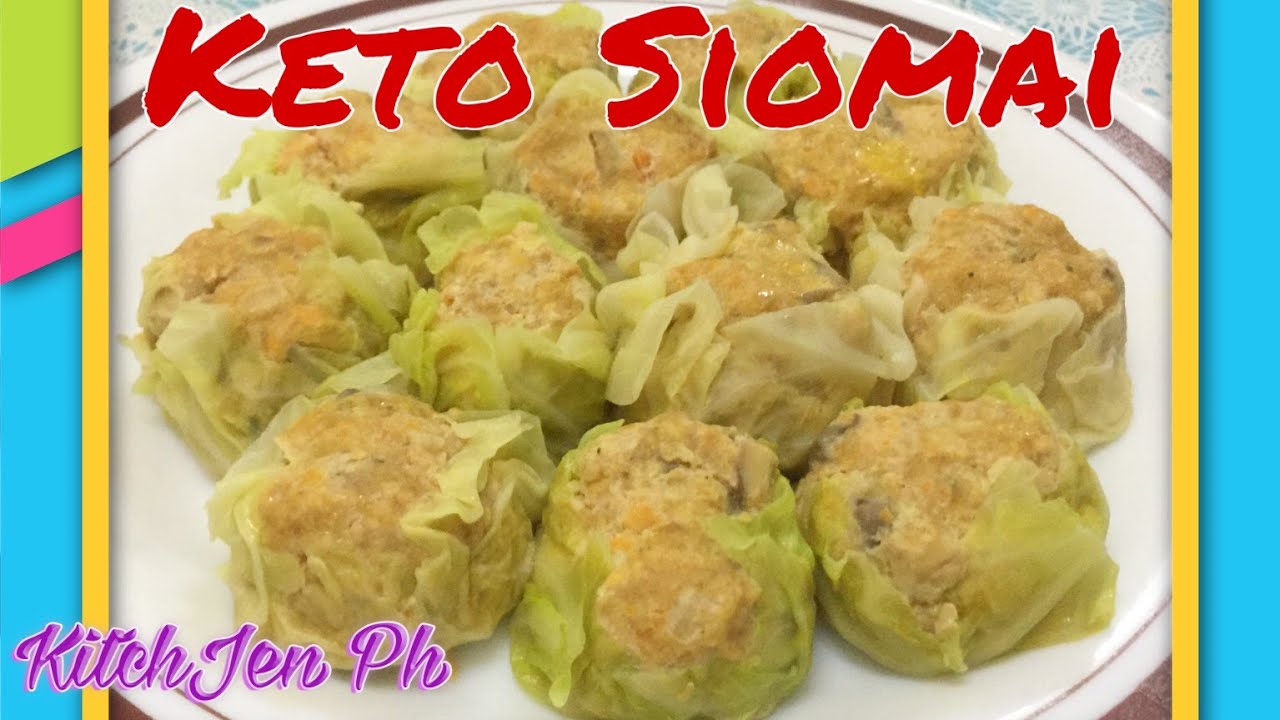 KETO SIOMAI RECIPE/ LOW CARB SIOMAI | Kitch-Jen Ph